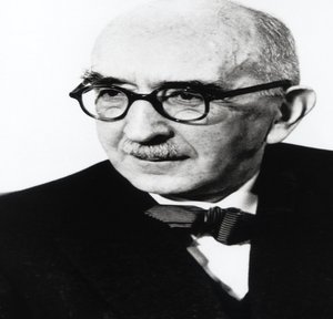 Porträt des Bundesfinanzministers (1949–1957) Friedrich Schäffer